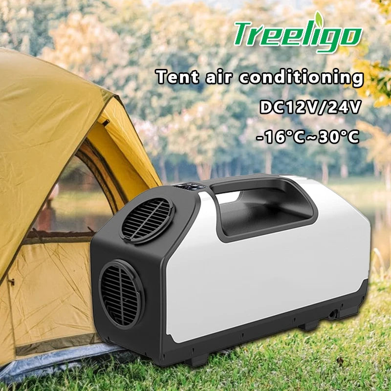 Portable Mobile Air Conditioner Outdoor Camping Portable Air Conditioner 24v RV Outdoor Travel Tent Car Electric Air Conditioner