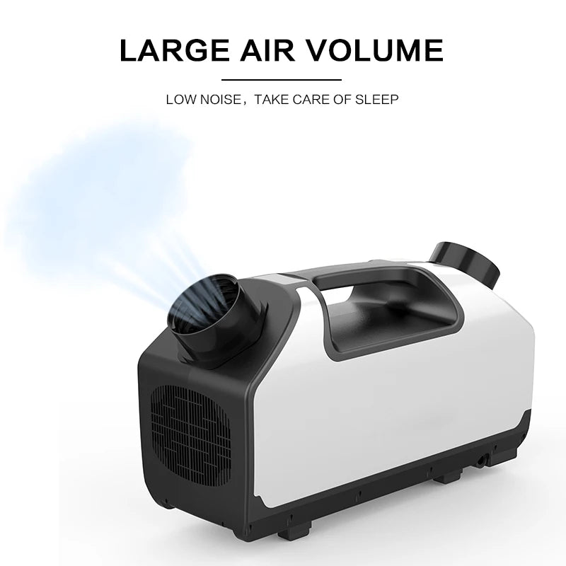 Outdoor camping tent refrigeration air conditioner 24v220v car RV portable mobile air conditioner compressor electric